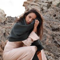 BUFANDY | Sjaal Solid XS - Emerald Green 2